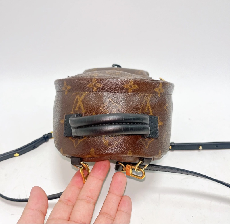 【全網最低價✨95%新✨有塵袋】LV Palm Springs老花mini小書包｜雙肩包 CE8912-4