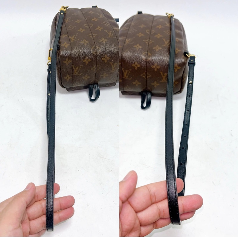 【全網最低價✨95%新✨有塵袋】LV Palm Springs老花mini小書包｜雙肩包 CE8912-7