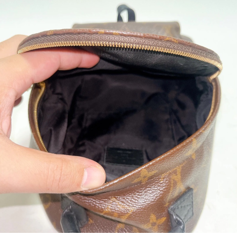 【全網最低價✨95%新✨有塵袋】LV Palm Springs老花mini小書包｜雙肩包 CE8912-8