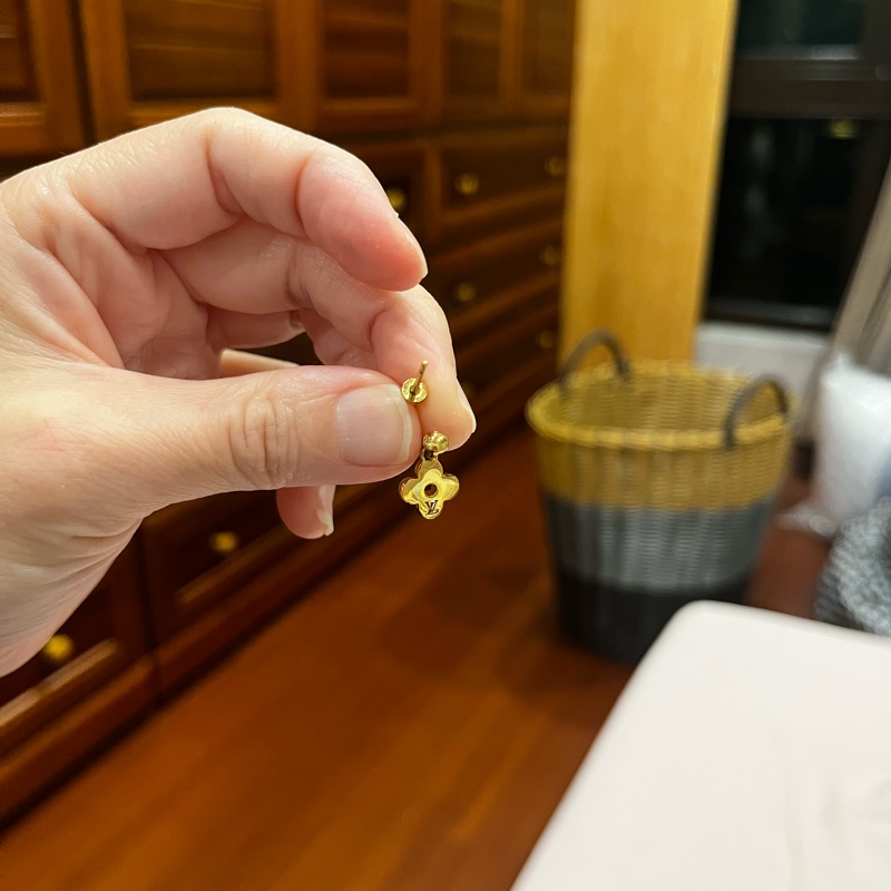 LV不對稱耳環一對-4