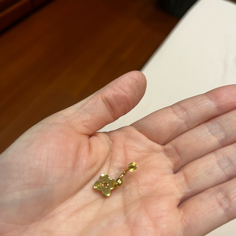 LV不對稱耳環一對-5