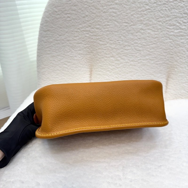 🧡路易威登法棍包LV淺焦糖色EPI牛皮大logo下蓋Buci法棍包M59459-12