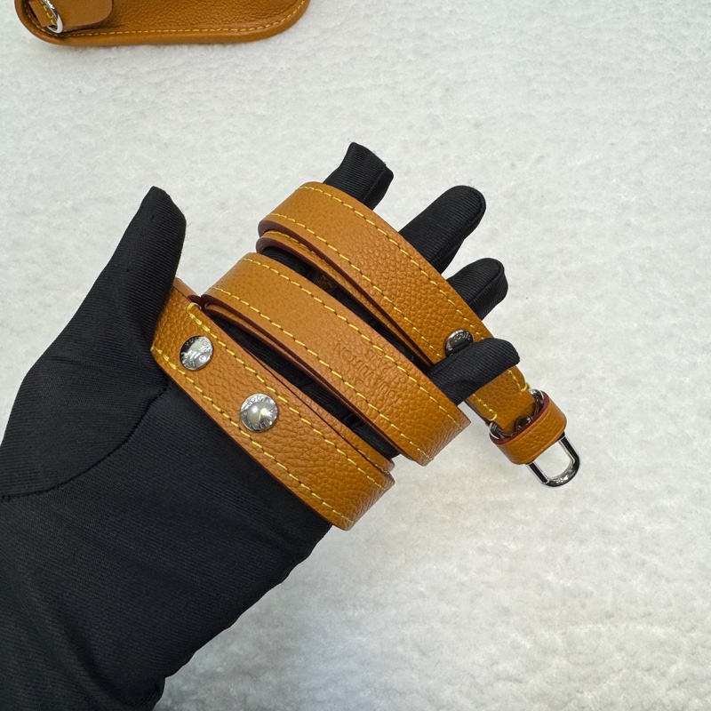 🧡路易威登法棍包LV淺焦糖色EPI牛皮大logo下蓋Buci法棍包M59459-16