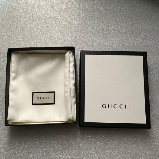 GUCCI 735574 Ophidia GG 經典老花織帶扣式零錢短夾.咖-9