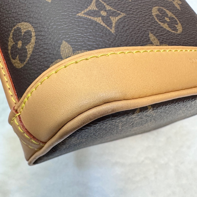 🔥不用4萬🫶🏻路易威登小水桶LV原花Nano Noe束口手把水桶包M81266-18