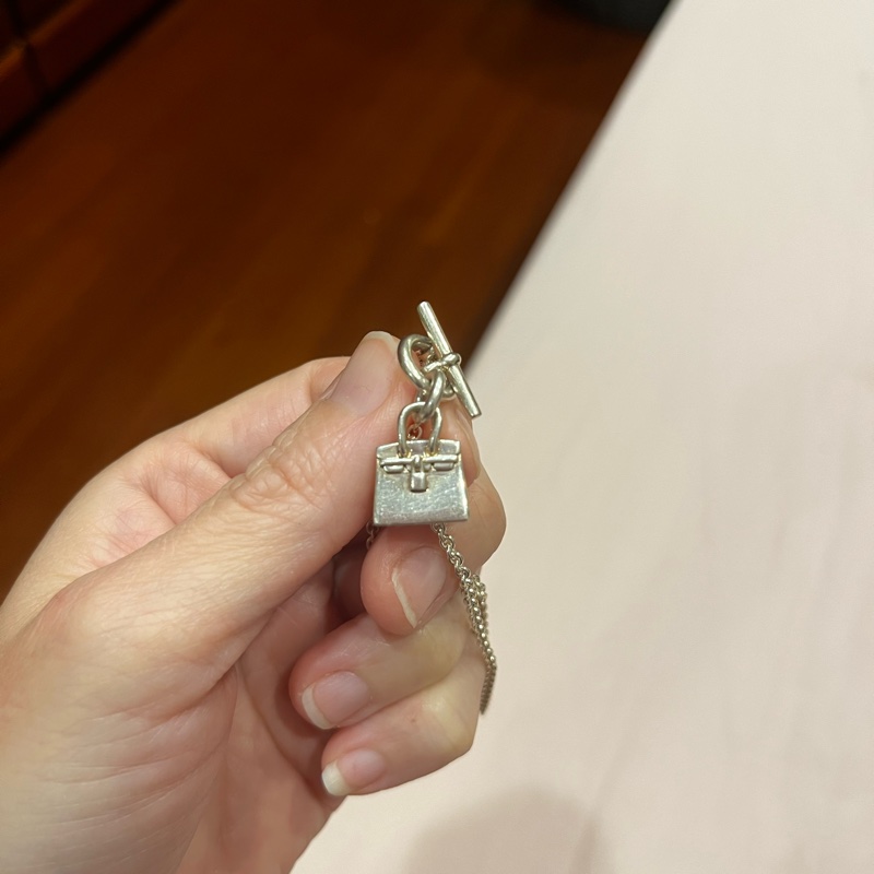 愛馬仕柏金包項鍊-4