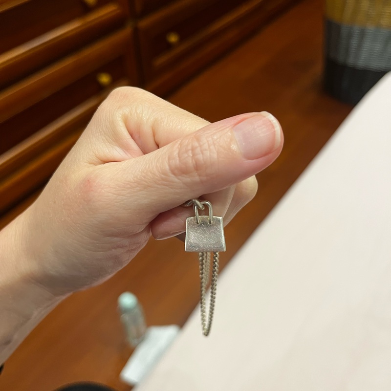 愛馬仕柏金包項鍊-7