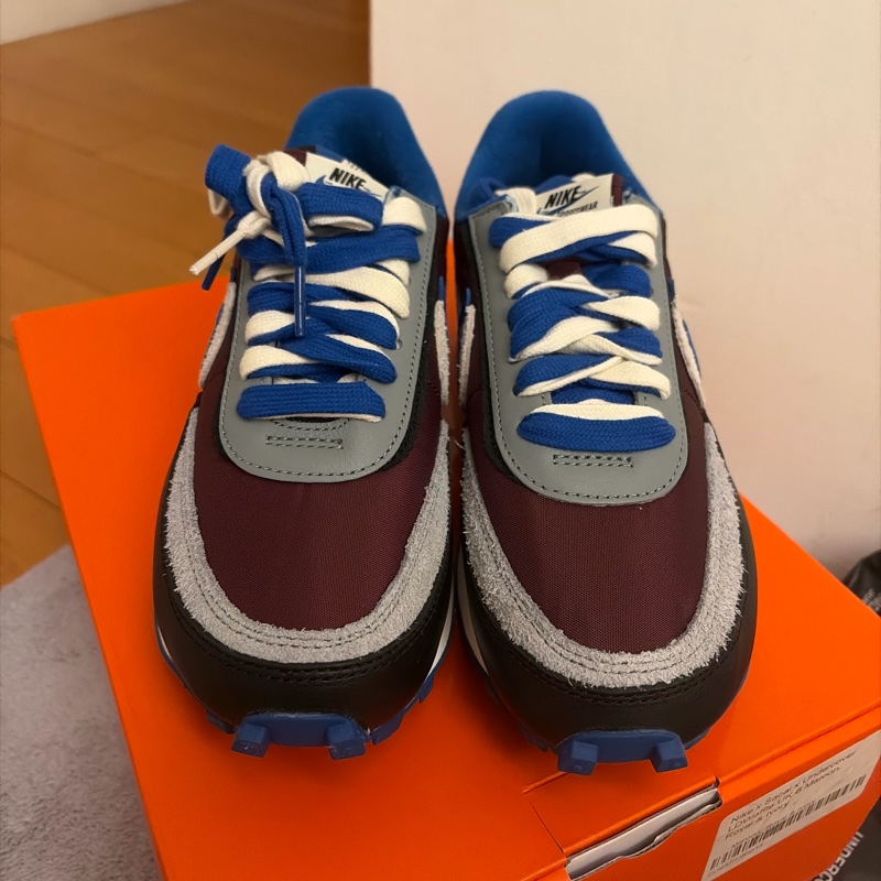 NIKE*SACAI*UNDERCOVER LDWaffle Maroon royal ivory 灰紫藍色運動鞋三方聯名鞋款-5