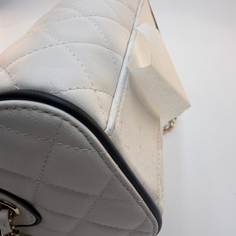 香奈兒白金黑標 2025 款保齡球單肩斜挎包-15