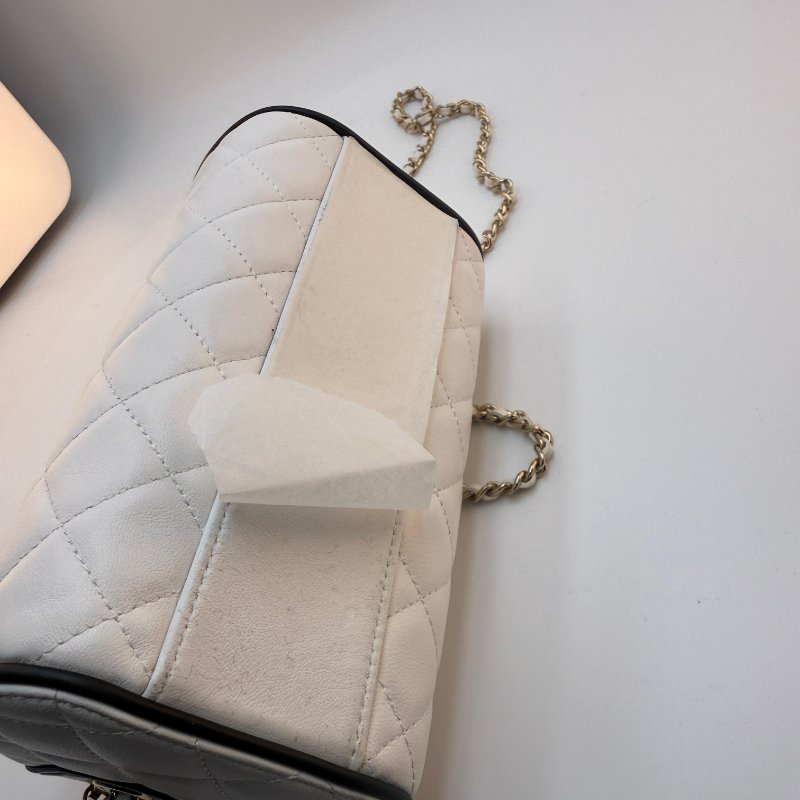 香奈兒白金黑標 2025 款保齡球單肩斜挎包-19