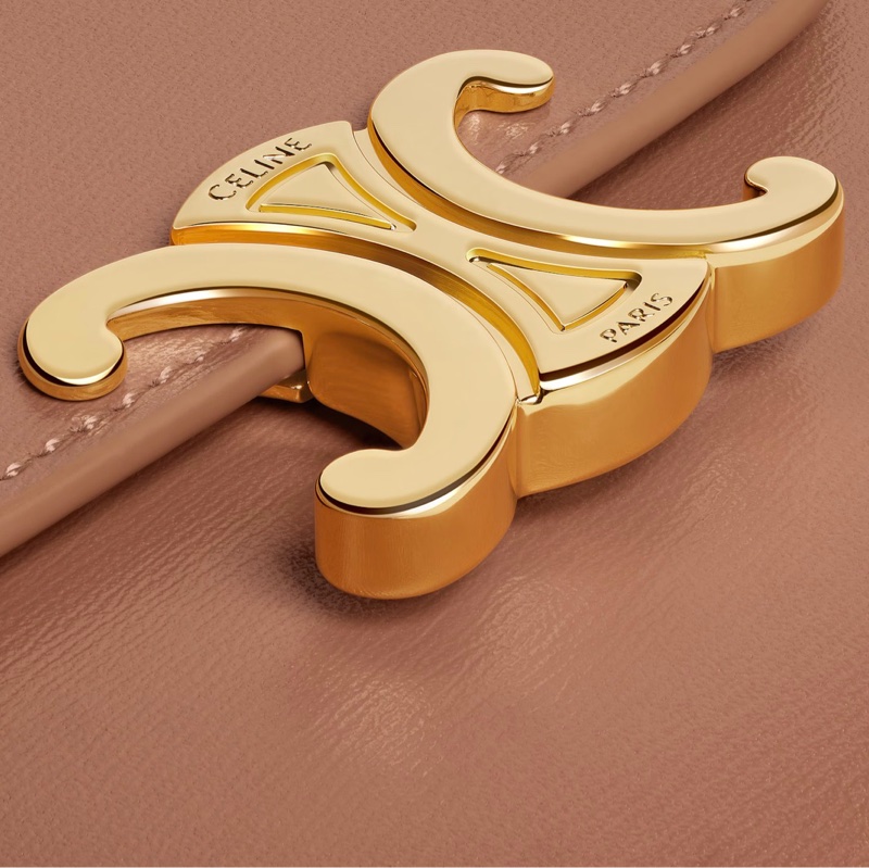 CELINE短夾-乾燥玫瑰色-9