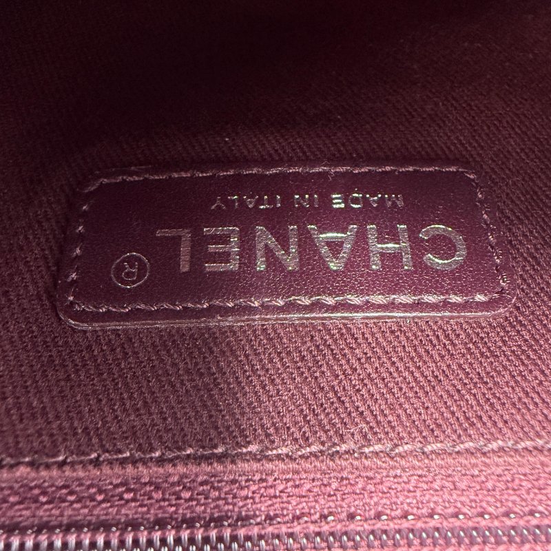 香奈兒 CF 季節款黑銀單肩斜挎包-4