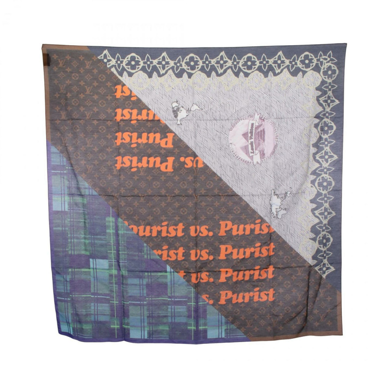 路易威登口罩包方巾拼貼配件絲棉男士多色 MP3127-1