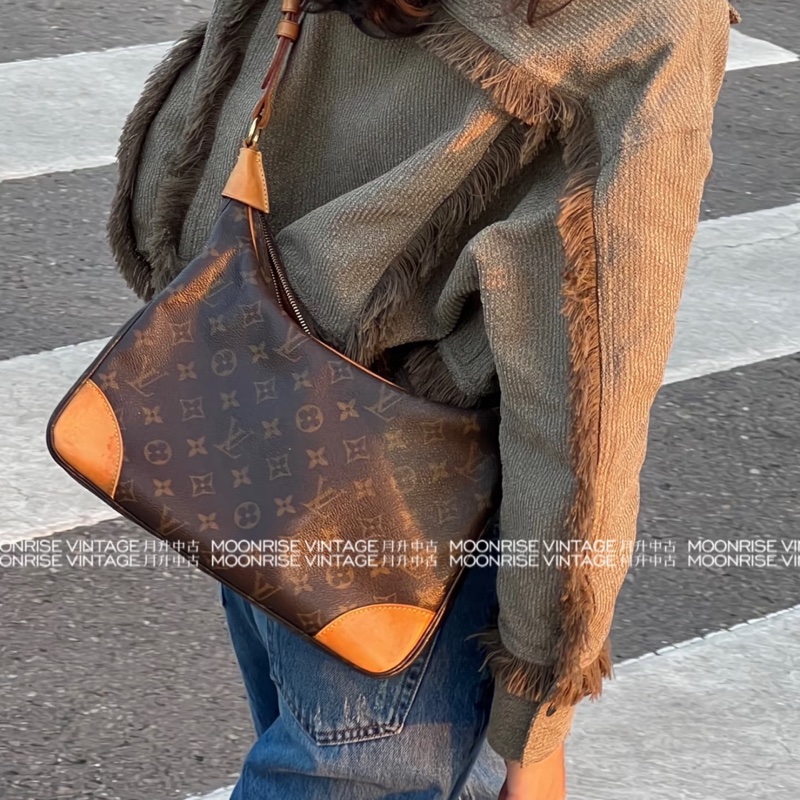 #全網最低 #全配🉑送禮 #9新以上🆕 Lv經典老花牛角包 #櫃上新款近🔟萬-2