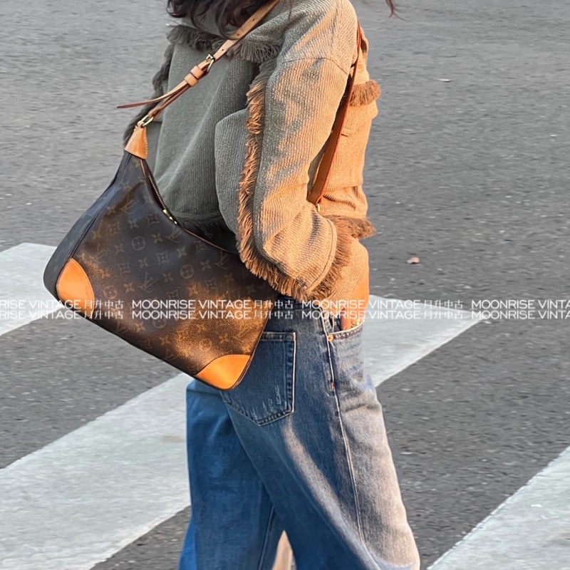 #全網最低 #全配🉑送禮 #9新以上🆕 Lv經典老花牛角包 #櫃上新款近🔟萬-3