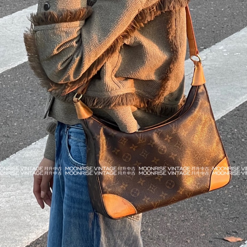 #全網最低 #全配🉑送禮 #9新以上🆕 Lv經典老花牛角包 #櫃上新款近🔟萬-5