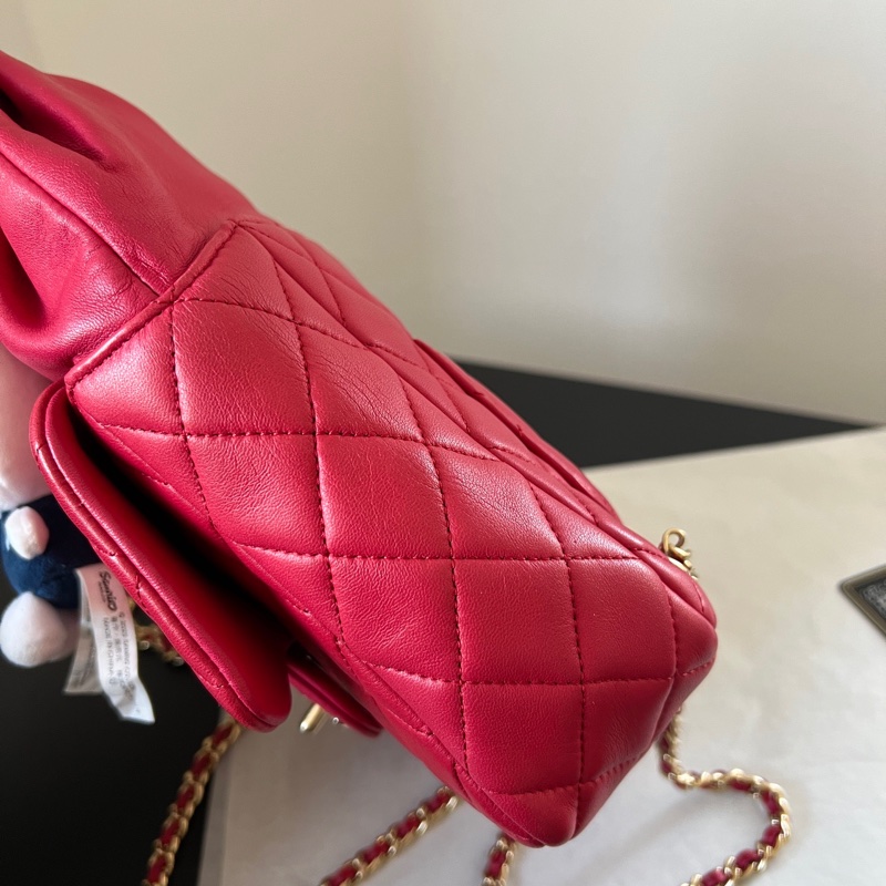 ✨Chanel 後背包 Jennie同款 99新有保卡❤️-4