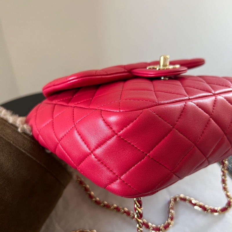 ✨Chanel 後背包 Jennie同款 99新有保卡❤️-5