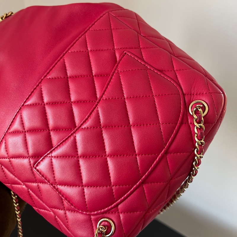 ✨Chanel 後背包 Jennie同款 99新有保卡❤️-8