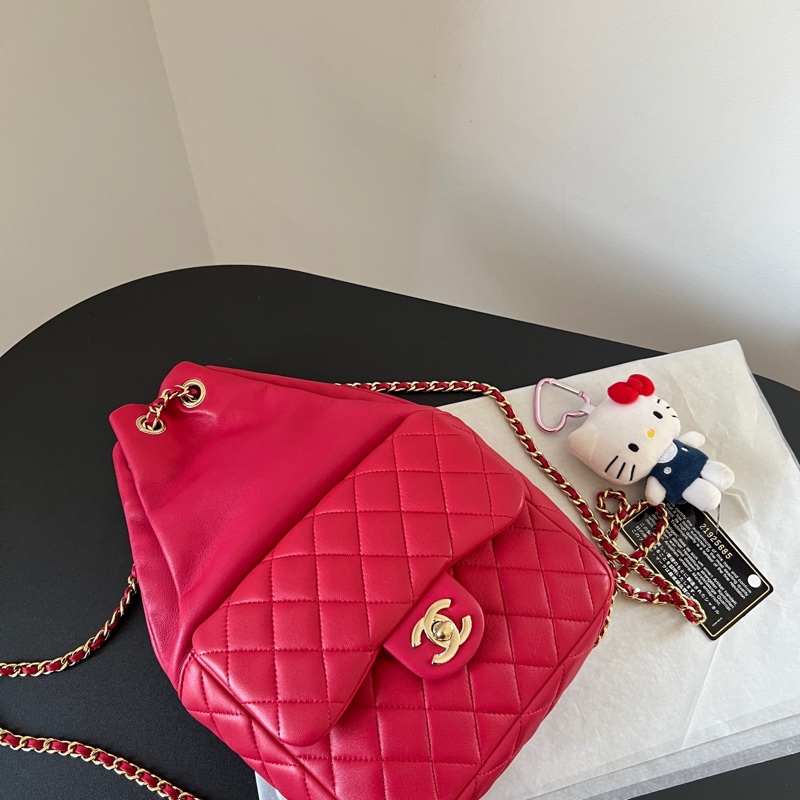 ✨Chanel 後背包 Jennie同款 99新有保卡❤️-9