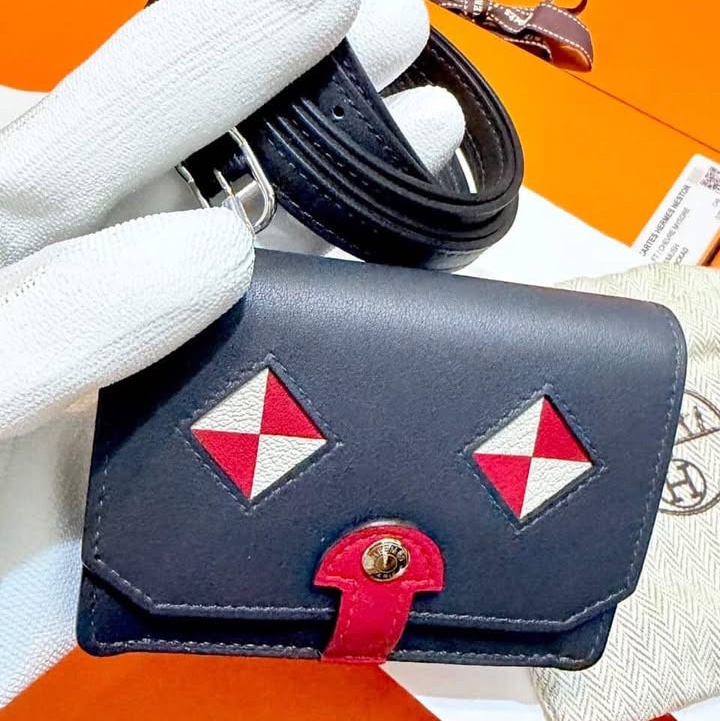 HERMES K刻 蘑菇色Chien卡夾 2025年最新限量發行愛馬仕包包肩背包含肩背愛馬仕包包皮帶全新未拆購於專櫃限量Chien卡夾包愛馬仕包包-5