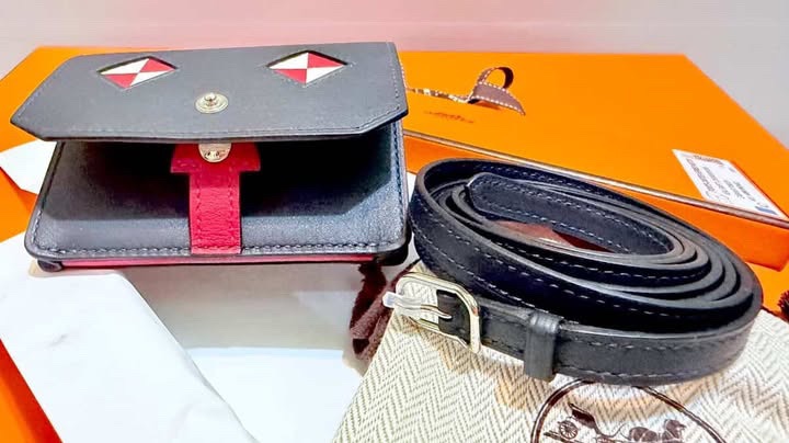 HERMES K刻 蘑菇色Chien卡夾 2025年最新限量發行愛馬仕包包肩背包含肩背愛馬仕包包皮帶全新未拆購於專櫃限量Chien卡夾包愛馬仕包包-6