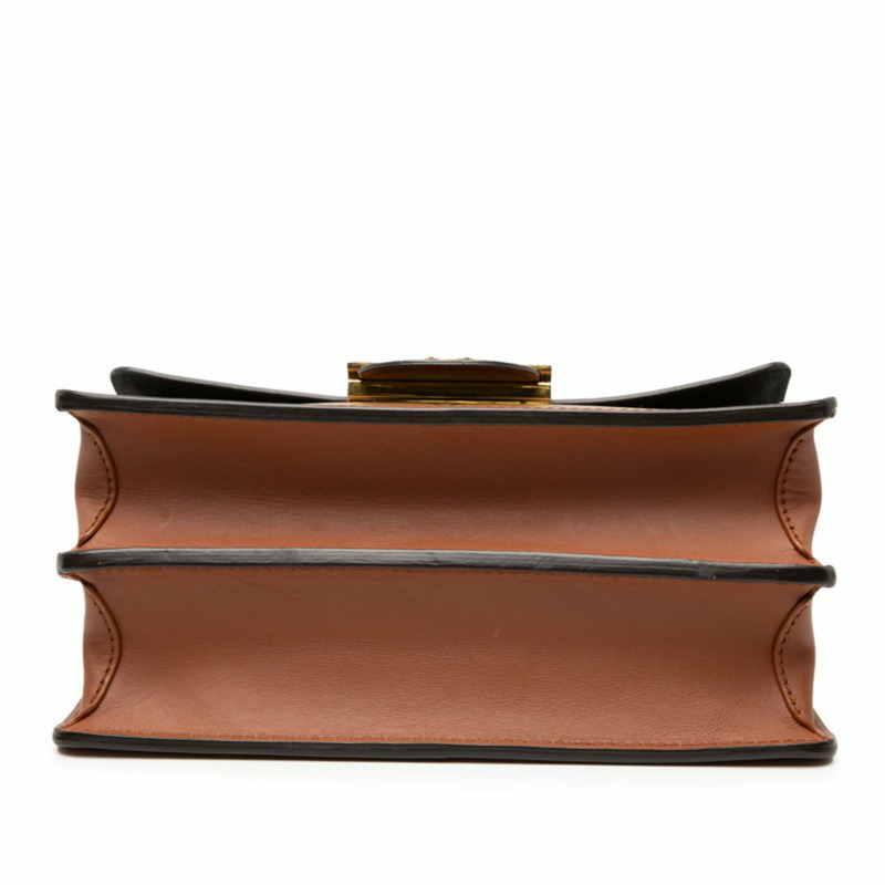 路易威登 Monogram Reverse Dauphine MM 肩背包 M45958 棕色皮革 女士 LOUIS VUITTON-2