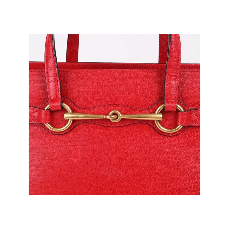 【包稅】GUCCI 馬階扣金色紅色兩用包-3