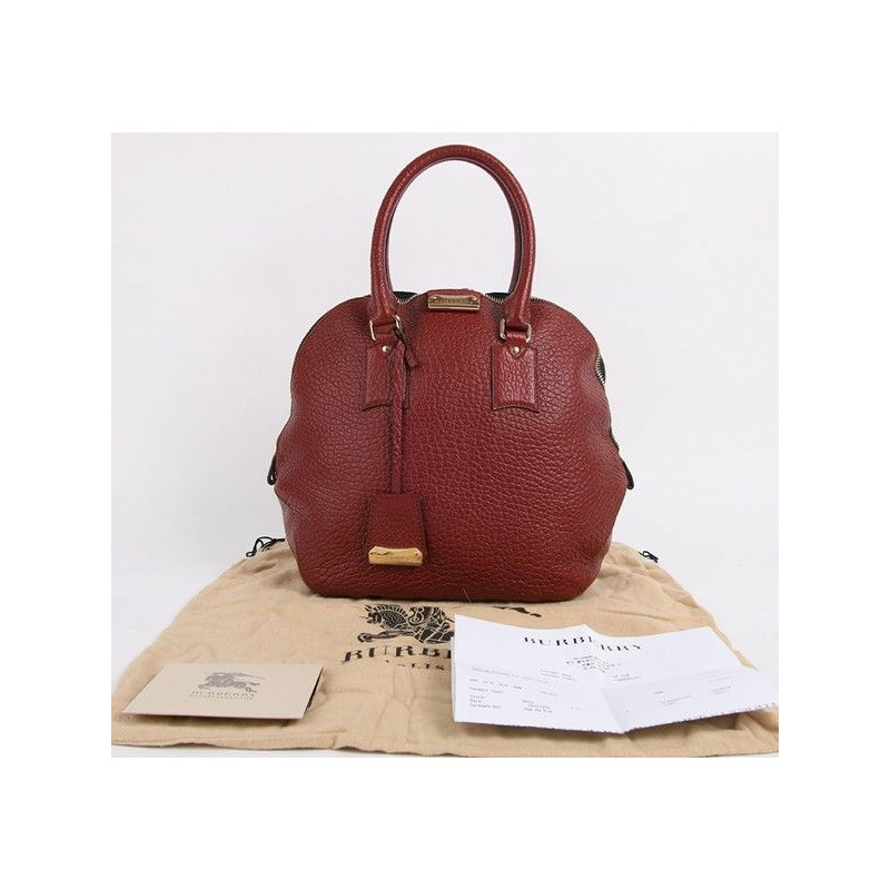 【包稅】BURBERRY 鍍金果園大號手提袋-7