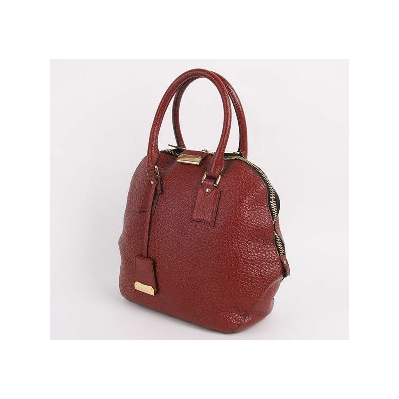 【包稅】BURBERRY 鍍金果園大號手提袋-4