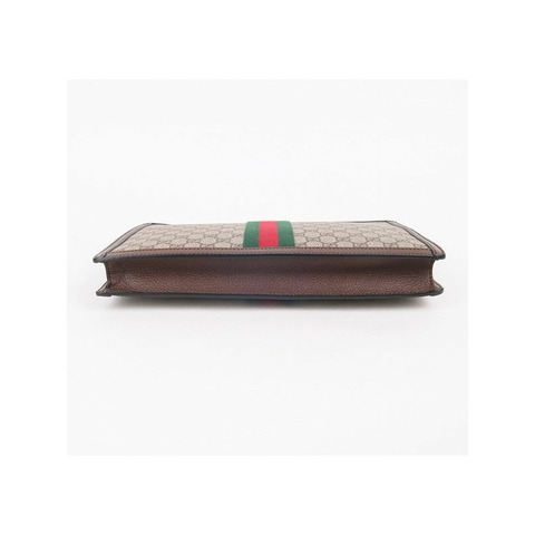GUCCI GG Supreme Ophidia Portfolio 手拿包 523359