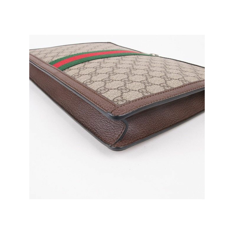 【包稅】GUCCI GG Supreme Ophidia Portfolio 手拿包 523359-6