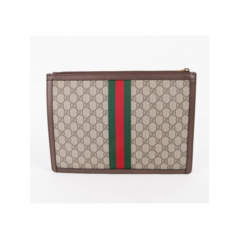 【包稅】GUCCI GG Supreme Ophidia Portfolio 手拿包 523359-2