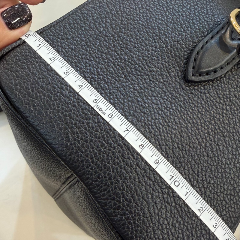 Lv 經典款 M58951 SPEEDY Bondouliere25 黑色 皮革 壓紋波士頓-4