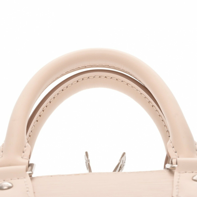 路易威登 Epi Alma BB 兩用石英白 M58706 女士真皮手提包，A級，二手，Ginzo-4