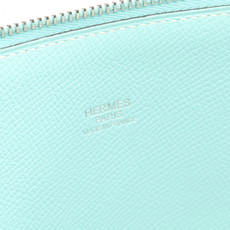 愛馬仕 Bolide Relax 35 手提包，Epsom 皮革，藍色，二手，女士，帶五金配件-3