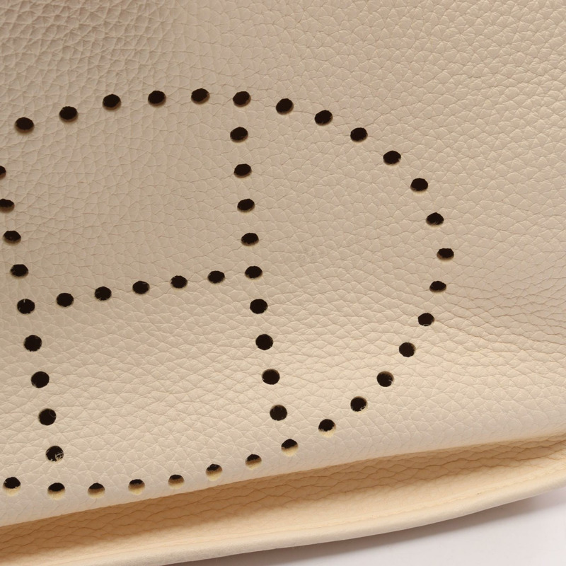 愛馬仕 Evelyne 3 PM 單肩包 Z Taurillon Clemence Nata 二手女士 GHW-5