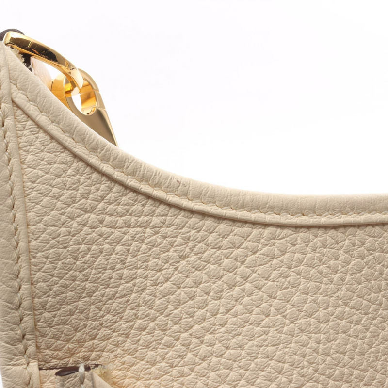 愛馬仕 Evelyne 3 PM 單肩包 Z Taurillon Clemence Nata 二手女士 GHW-11