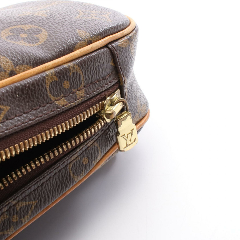路易威登 Pochette Gange 腰包 M51870 Monogram 帆布 棕色 二手 男女通用-5