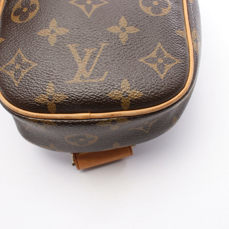 路易威登 Pochette Gange 腰包 M51870 Monogram 帆布 棕色 二手 男女通用-7