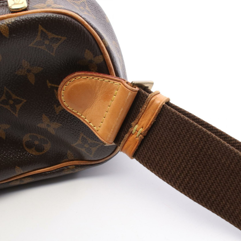 路易威登 Pochette Gange 腰包 M51870 Monogram 帆布 棕色 二手 男女通用-8