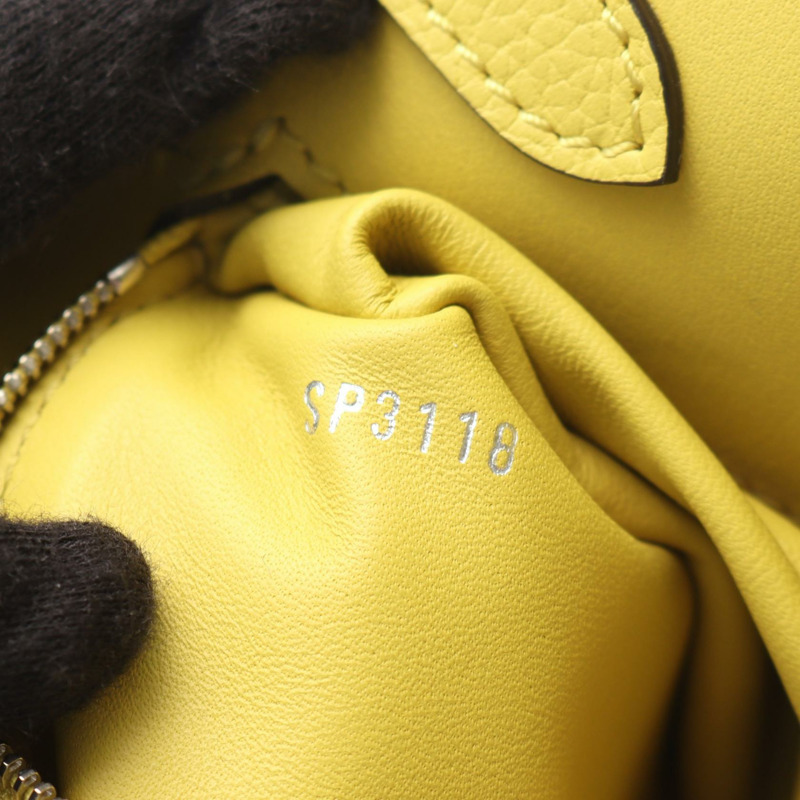 路易威登 Mira PM 單肩手提包 M51446 黃色皮革二手女士 LV-4