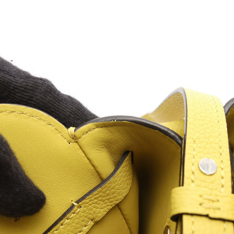 路易威登 Mira PM 單肩手提包 M51446 黃色皮革二手女士 LV-7