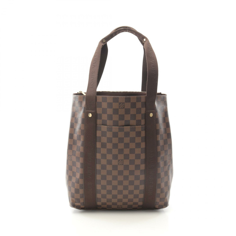 路易威登 Cabas Beaubourg 手提包 N52006 Damier 帆布 Ebene 二手男女通用 LV-0