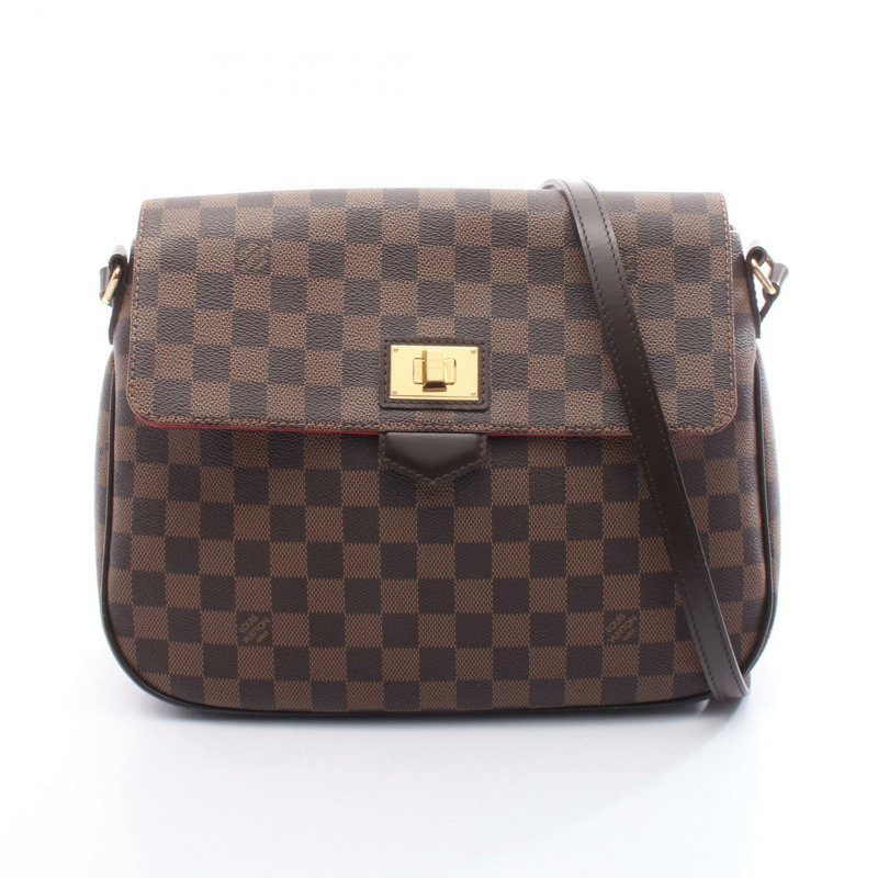 路易威登 Buzas Roseberry 單肩包 N41178 Damier 皮革 Ebene 二手 LV-0