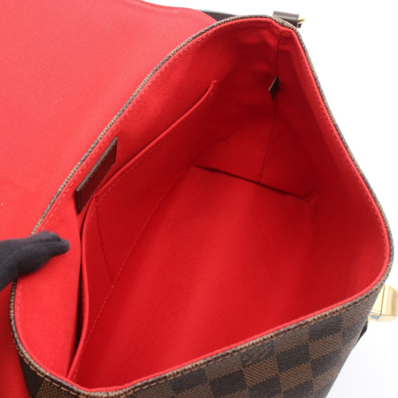 路易威登 Buzas Roseberry 單肩包 N41178 Damier 皮革 Ebene 二手 LV-2