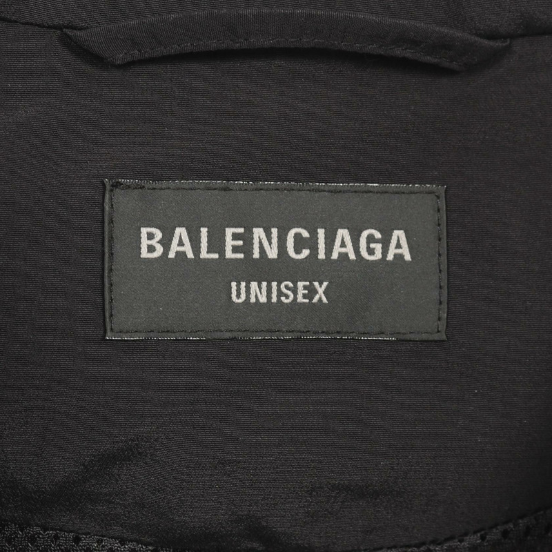 BALENCIAGA 3B 運動偶像系列 其他夾克 尼龍 黑色 二手 男女通用-2