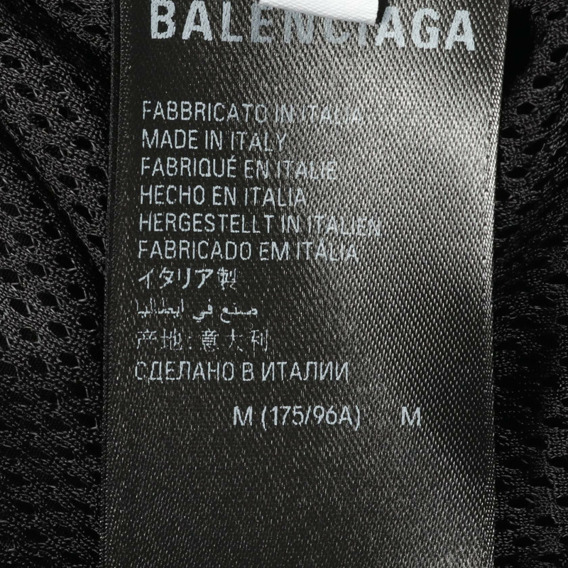 BALENCIAGA 3B 運動偶像系列 其他夾克 尼龍 黑色 二手 男女通用-5