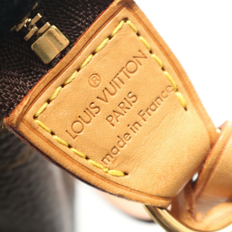 路易威登 Pochette Accessoires 手提包 M51980 Monogram 棕色皮革-3