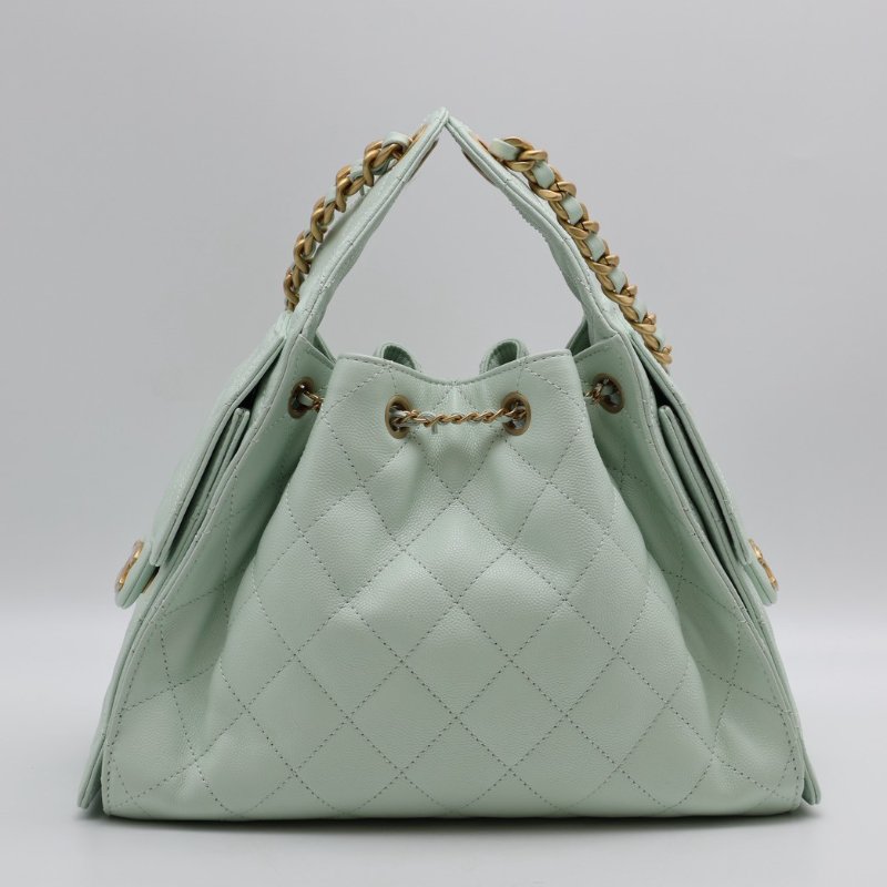 CHANEL 25 Hobo bag - 小號薄荷綠金-1